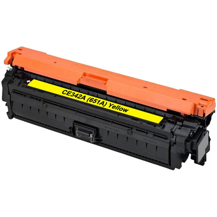Toner compatibil HP 651A CE342A pentru HP LJ Enterprise 700 Color MFP M775dn, HP LJ Enterprise 700 Color MFP M775f și HP LJ Enterprise 700 Color MFP M775z, Galben, 16.500 pagini