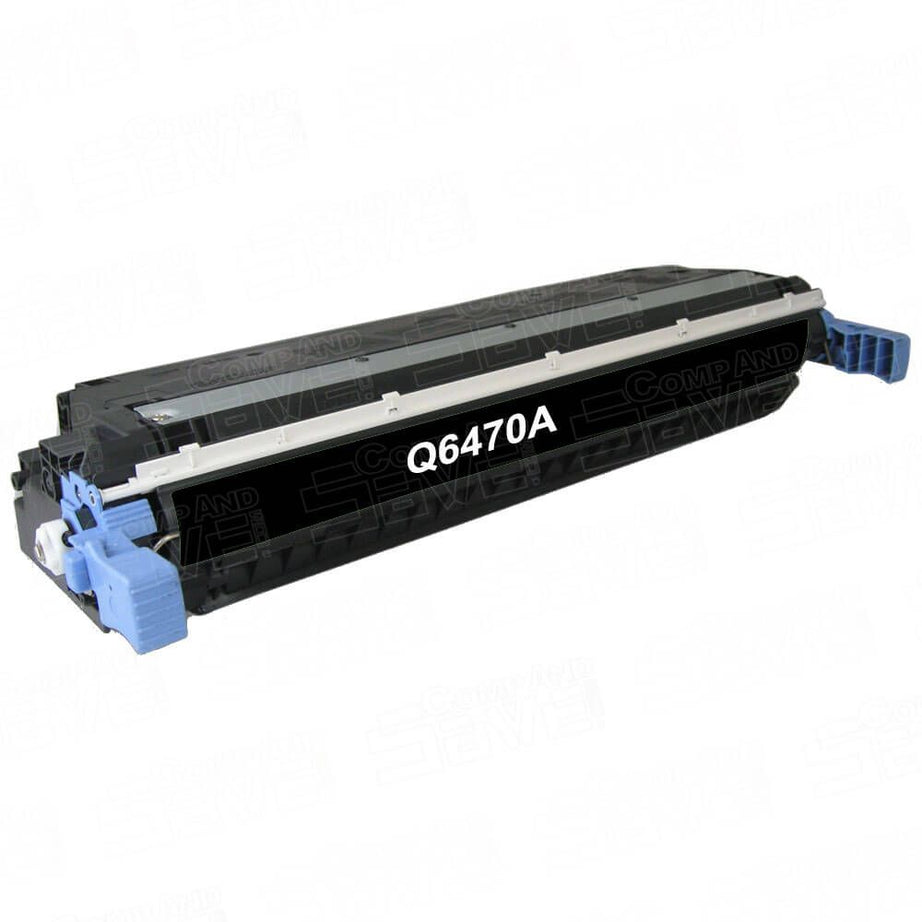 Toner compatibil HP 502A Q6470A, Negru, 6000 pagini