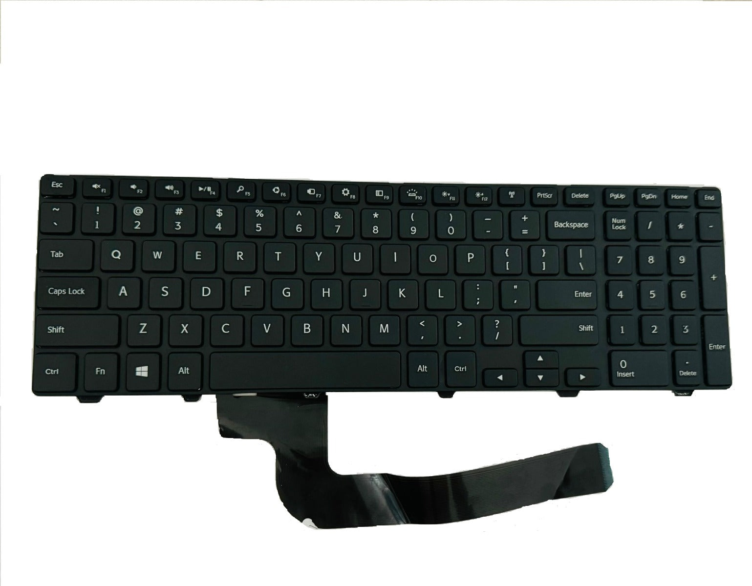Tastatura laptop pentru Dell Inspiron 15 7000 7537 0K31D3 K31D3 9Z.NAUBW.01N SG-62010-79A, US International, fără iluminare, cu NumPad