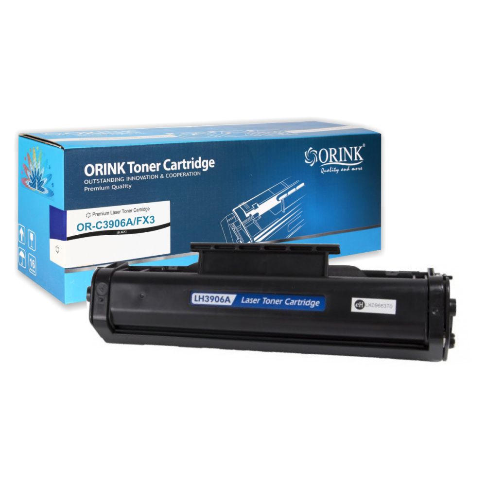 Toner compatibil HP, Canon FX3 / C3906A, Negru, 2500 pagini