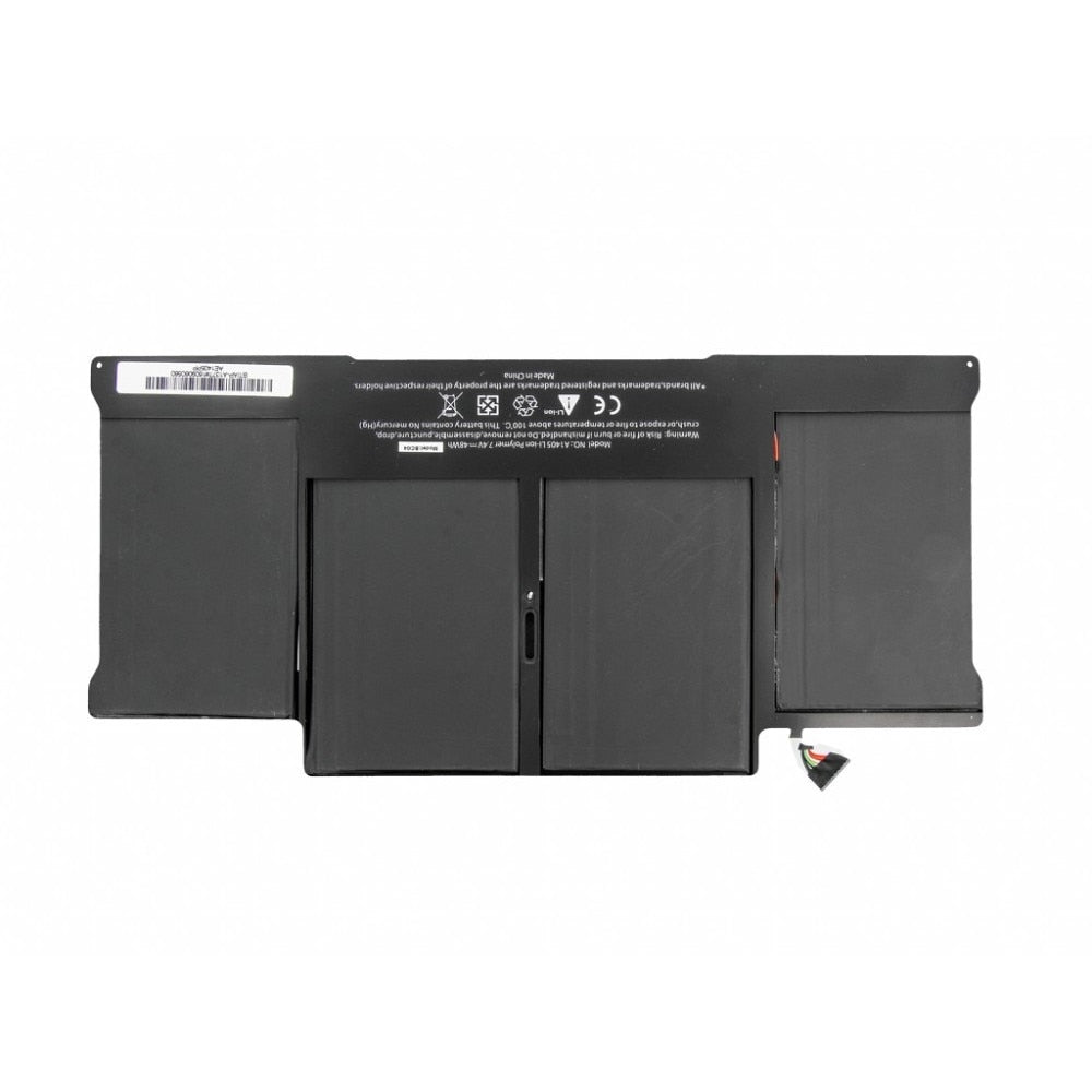 Baterie laptop premium Li-Polymer potrivita pentru Apple MacBook Air 13 A1466 A1369 A1496 (2010, 2011, 2012, 2013, 2014, 2015), 4 celule , 7200 mAh